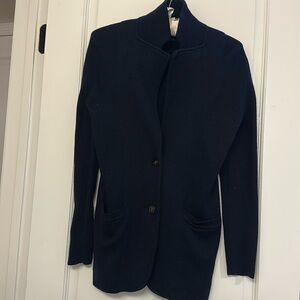 JCrew sweater wool blazer